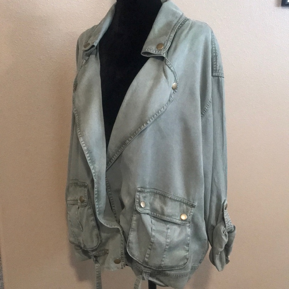 Young, Fabulous And Broke Military Style Jacket